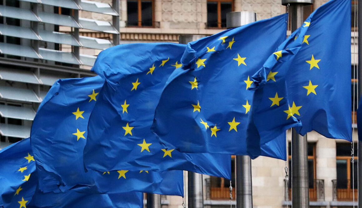 European-Union-flags