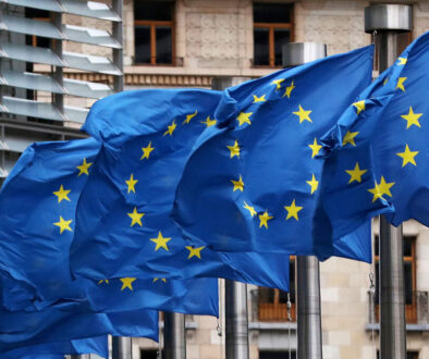 European-Union-flags
